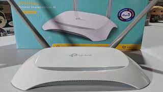 How to install and configure a Router TPLink TLWR840N [upl. by Anairt]