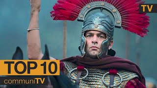 Top 10 Ancient Rome TV Series [upl. by Arahahs]