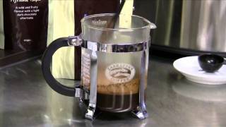 Zarraffas Coffee  How to Plunger [upl. by Oys515]