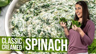 Classic Creamed Spinach [upl. by Stuckey]