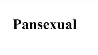 What does Pansexual sexuality mean [upl. by Hippel]