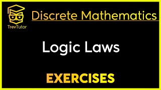 Discrete Mathematics Logic Laws Examples [upl. by Alrick583]