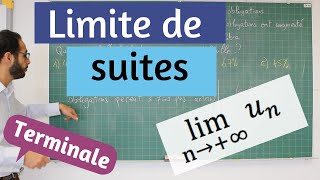 Limites de suites  Terminale [upl. by Ariaet]