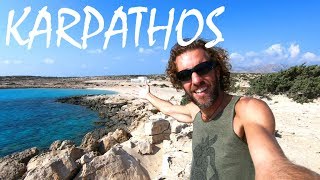 Exploring KARPATHOS GREECE  Awesome Beaches amp Ancient Ruins [upl. by Atinele]