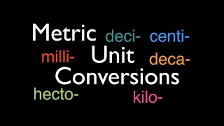 Metric Unit Conversions Made Easy [upl. by Symons]