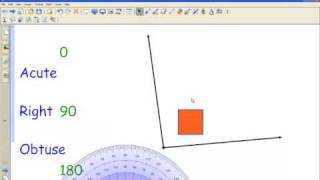 Measuring Angles With a Protractor [upl. by Antrim554]