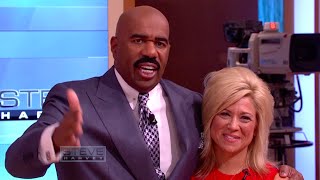 Theresa Caputo returns  STEVE HARVEY [upl. by Merp501]