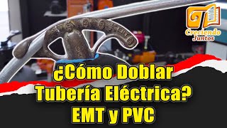 ¿Cómo doblar tubería Eléctrica EMT y PVC [upl. by Paddie487]