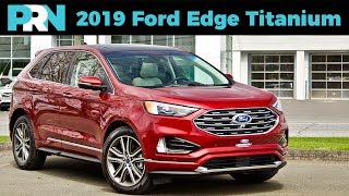 2019 Ford Edge Titanium Elite AWD Full Tour amp Review [upl. by Nrojb194]