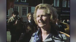 Archive Margaret Thatcher speaks to constituents in 1976 [upl. by Asined]