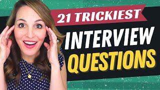 TOP 21 Interview Questions And How To Answer Them 2023 EDITION [upl. by Culhert]