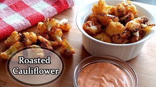 Air Fryer Roasted Cauliflower  Keto Friendly [upl. by Paucker763]