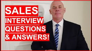 SALES Interview Questions amp Answers How to PASS a Sales Interview [upl. by Manthei695]