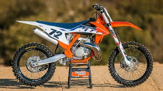 2022 KTM 250SX Two Stroke TESTED  Motocross Action Magazine [upl. by Cornel]