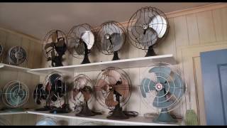 Rick Swanson Vintage Fan and Appliance Collection [upl. by Acnalb]