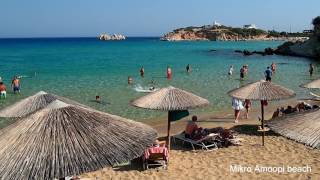 Mikro Amoopi beach Karpathos HD [upl. by Rukna872]