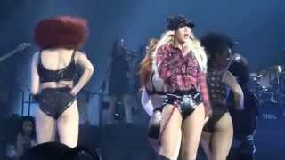 BeyonceGet me bodiedBaby boy amp Diva Mrs Carter World Tour LIVE  O2 4 3 2014 [upl. by Katt]