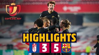 🤯 LATE COMEBACK DRAMA  HIGHLIGHTS  Granada 35 Barça [upl. by Adnima777]