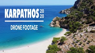 Karpathos  Greece  Drone Footage [upl. by Genisia]