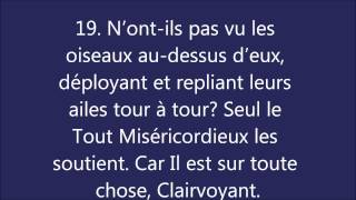 Coran  Sourate 67 Al Mulk La Royauté المُلک [upl. by Kristof]