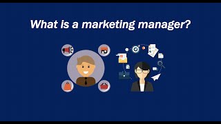 What is a marketing manager [upl. by Garmaise]