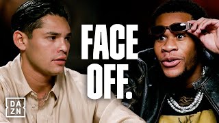 Face Off Devin Haney vs Ryan Garcia [upl. by Eelrebmyk]