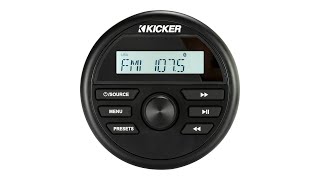 KICKER KMC2 Marine Radio Deep Dive [upl. by Waller]