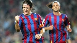 Carles Puyols 18 goals for FC Barcelona [upl. by Gow]