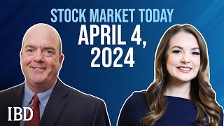 Stock Market Today April 4 2024 [upl. by Nils]