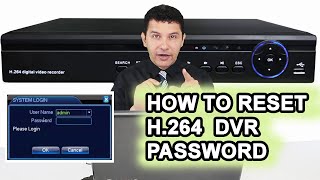 How to reset H264 Network DVR for lost password using password generators [upl. by Oremar]