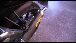 Aprilia rs 125 Stock vs Arrow exhaust [upl. by Marlea]