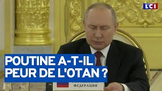 Vladimir Poutine atil peur de lOTAN [upl. by Fauver]