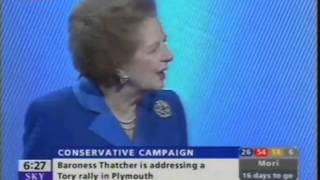 Thatchers Last Great Public Speech [upl. by Adler174]