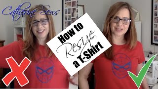 How to Resize a TShirt [upl. by Herrera]