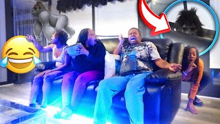 EXTREME SCARE PRANK ON SIBLINGS EXTREMELY HILARIOUS [upl. by Einalem]