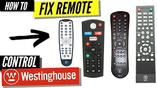 How To Fix a Westinghouse Remote Control Thats Not Working [upl. by Petula]