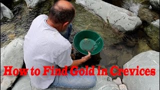 How to crevice for gold [upl. by Tilford]