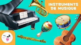 Apprends les instruments musicaux  VENT CORDE ET PERCUSSION  Musique pour les enfants [upl. by Resor649]