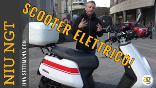 Una settimana in SCOOTER ELETTRICO Test Ride NIU NGT [upl. by Mak]