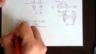 Solving Equations amp Inequalities Review of Algebra 1 [upl. by Hareenum347]