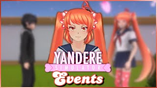 All Osanas Events  Yandere Simulator Demo [upl. by Fusuy439]