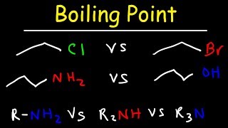 Boiling Point of Organic Compounds [upl. by Melisenda]