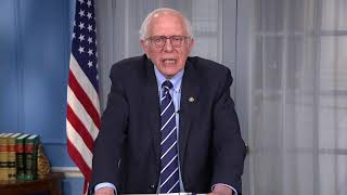 Sen Sanders Responds to Trumps Congressional Address [upl. by Llesram488]