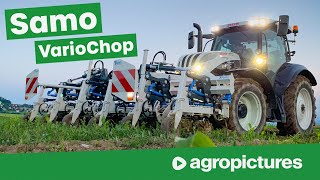 Samo VarioChop Hackgerät zur mechanischen Unkrautbekämpfung [upl. by Ardnot]