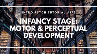 Infancy Stage Motor amp Perceptual Development Intro Psych Tutorial 173 [upl. by Phebe]