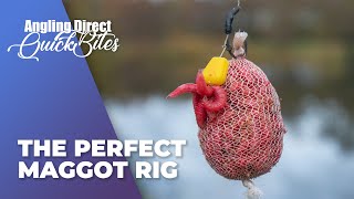 How To Tie The Perfect Maggot Rig  Carp Fishing Quickbite [upl. by Michaele]