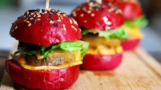 ➡️ RECETTE MINI BURGER “ Apéro” Easy recipe [upl. by Myrle648]