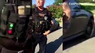 Arkansas police officer fired after investigation of viral video [upl. by Eidde371]