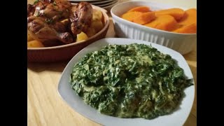 Delicious Creamed Spinach [upl. by Acinok694]