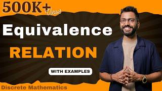 Equivalence Relation in Discrete Mathematics with examples [upl. by Haas300]